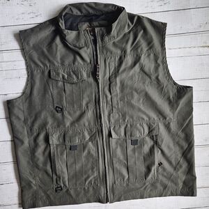 Big Sky Outfitters Green Utility Vest Size‎ XXL